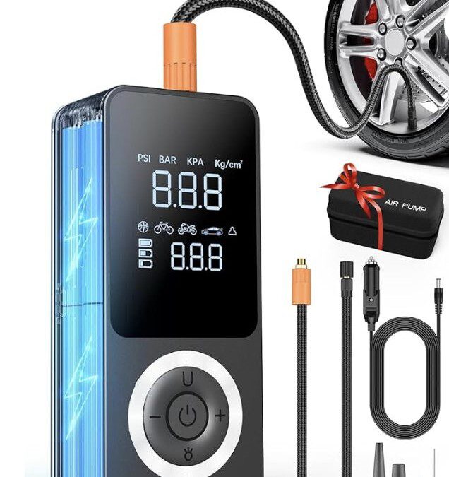 80% off Portable Cordless Tire Inflator – Great Father’s Day Gift Idea!!